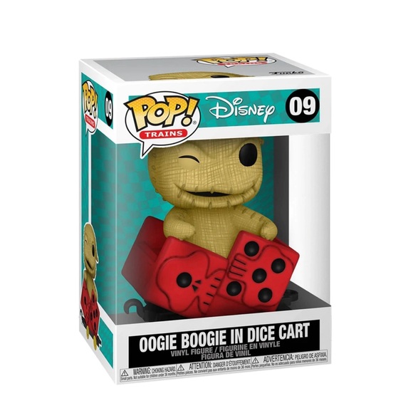 Funko POP! Trains: Oogie Boogie in Dice Cart Vinyl